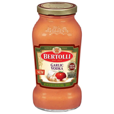 Bertolli Garlic Vodka Pasta Sauce - 24 OZ - Image 1
