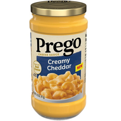 Prego Creamy Cheddar Cheese Sauce, 14.5 O - 14.5 OZ - Image 1