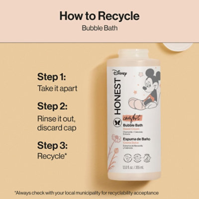 The Honest Company Bubble Bath Sweet Cream Comfort - 12 Fl. Oz. - Image 8