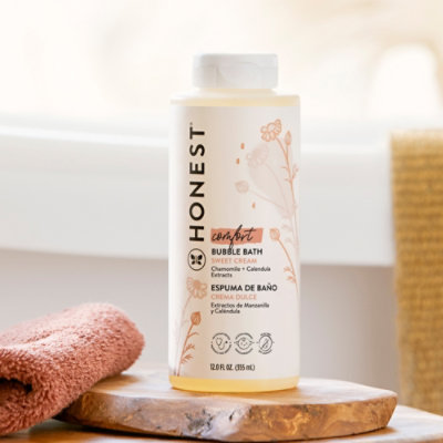 The Honest Company Bubble Bath Sweet Cream Comfort - 12 Fl. Oz. - Image 6