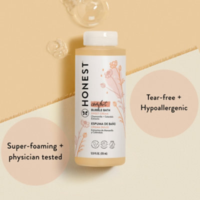 The Honest Company Bubble Bath Sweet Cream Comfort - 12 Fl. Oz. - Image 3