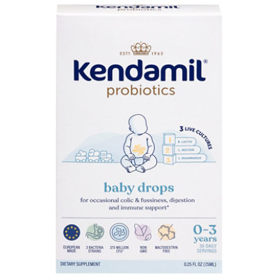Kendamil Probiotics Baby Drops - 0.25 FZ - Image 1