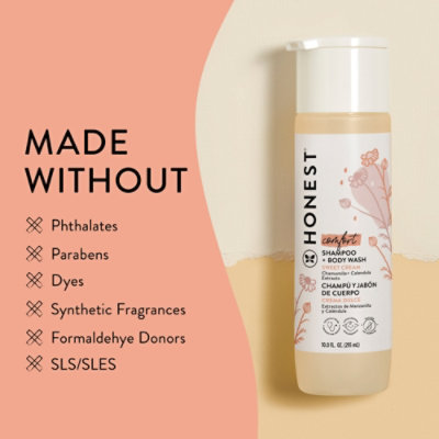 Honest Co Shampoo/wash Sweet Cream Comfort - 10 FZ - Image 2