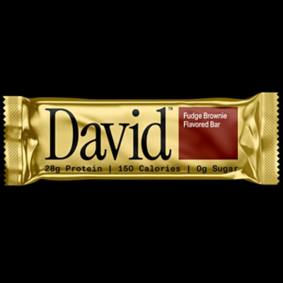 David Protein Bar Fudge Brownie - 2.05 OZ - Image 2