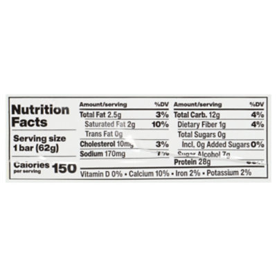 David Protein Bar Peanut Butter Chocolate Chunk - 2.05 OZ - Image 3