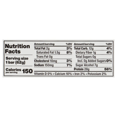 David Protein Bar Chocolate Chip Cookie Dough - 2.05 OZ - Image 3