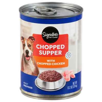 Signature Pet Care Dog Food Chopped Chicken 13.2 Oz - 13.2 OZ - Image 2