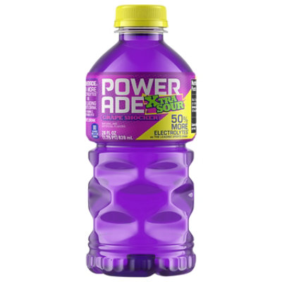 Powerade Xtra Sour Grape Shocker 28fz - 28 FZ - Image 2