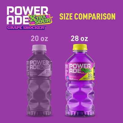 Powerade Xtra Sour Grape Shocker 28fz - 28 FZ - Image 5