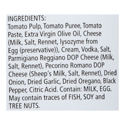 Bono Pasta Sauce Alla Vodka - 24 OZ - Image 5
