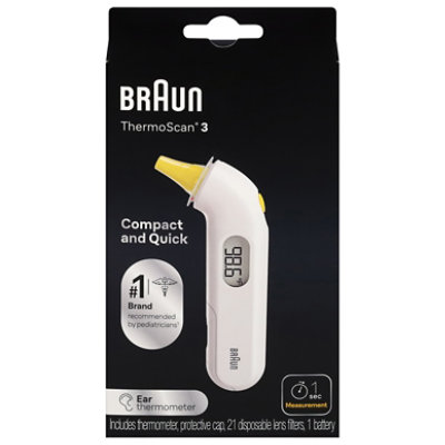 Braun Thermoscan 3 Ear Thermometer - EA - Image 1