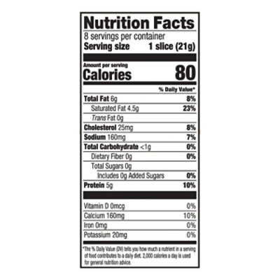 Green Valley Mild Cheddar Sliced Lf 6oz - 6 OZ - Image 3