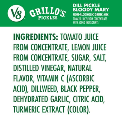 V8 Grillos Pickles Dill Pickle Bloody Mary Mix - 48 FZ - Image 5