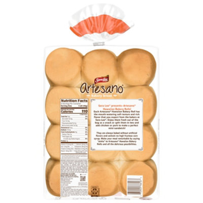 Sara Lee Artesano Sweet Hawaiian Dinner Rolls - 12 - 18 OZ - Image 5