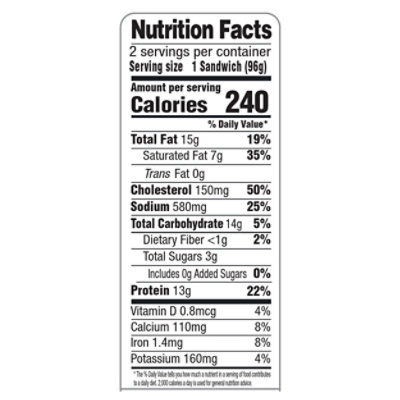 Reds Croissant Chicken Sausage Egg Cheese - 6.8 OZ - Image 4