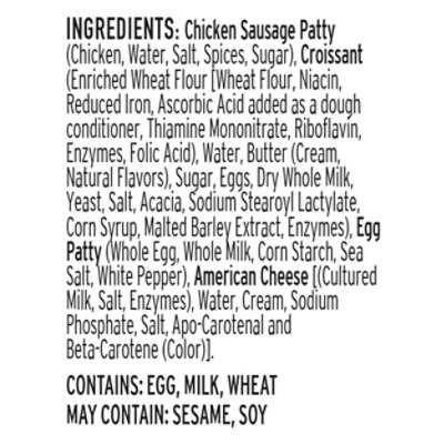 Reds Croissant Chicken Sausage Egg Cheese - 6.8 OZ - Image 5