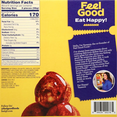 Feel Good Foods Pancake Bites Wildberry - 12.7 OZ - Image 5