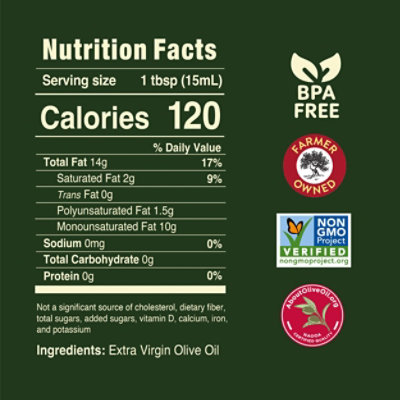 Pompeian Smooth Squeeze Extra Virgin Olive Oil 25.4 Oz Plastic Bottle - 25.4 FZ - Image 3