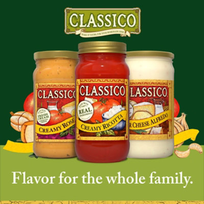Classico Creamy Ricotta Pasta Sauce 24 Oz Jar - 24 OZ - Image 5
