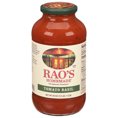 Rao's Homemade Tomato Basil Sauce 40oz - 40 OZ - Image 1