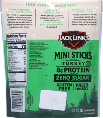Jack Links Turkey Sticks Savory Herb 6oz - 6 OZ - Image 5