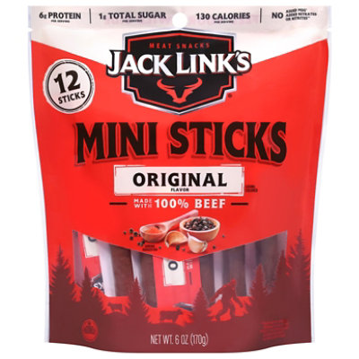 Jack Links Beef Sticks Original 6oz - 6 OZ - Image 2