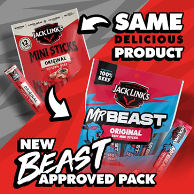 Jack Links Beef Sticks Original 6oz - 6 OZ - Image 3