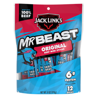 Jack Links Beef Sticks Original 6oz - 6 OZ - Image 1