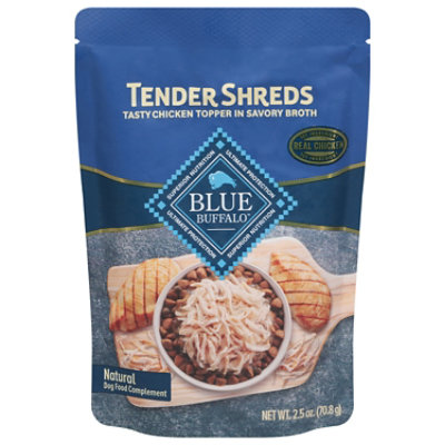 Blue Buffalo Shreds Chicken Natural Wet Dog Food - 2.5 OZ - Image 2