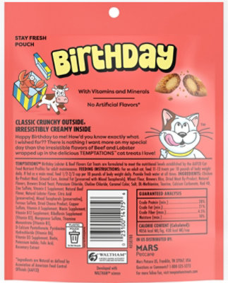 Temptations Mega Birthday Lobster And Beef Core Crunch - 6.3 OZ - Image 7