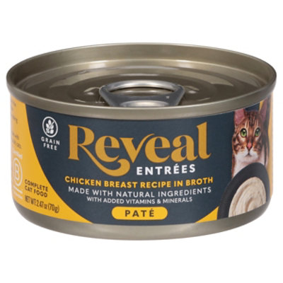 Reveal Chicken Breast Recipe Pate Cat Food - 2.47 OZ - Image 1