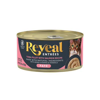 Reveal Tuna Fillet W/salmon Recipe Pate Cat Food - 2.47 OZ - Image 1