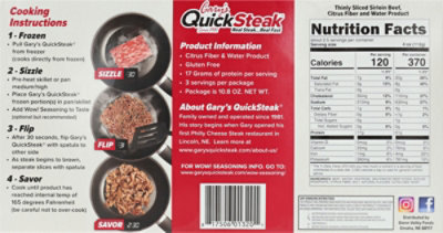 Gary's Beef Sirloin Thinly Sliced - 10.8 OZ - Image 5