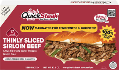 Gary's Beef Sirloin Thinly Sliced - 10.8 OZ - Image 1