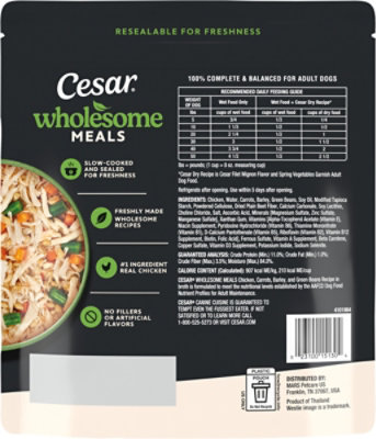 Cesar Wholesome Chicken/carrot/barley/grbn - 17.6 OZ - Image 7