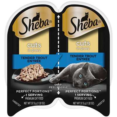 Sheba Perfect Portions Wet Cat Full Meal Seafood - 2.6 OZ - Image 1