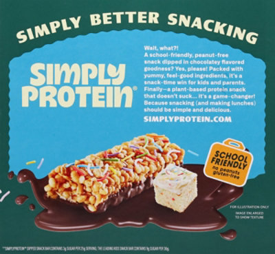 Simply Protein Bar Dipped Birthday Cake - 4.4 OZ - Image 5