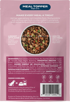 Jinx Homemades Chicken & Beef Topper - 3 OZ - Image 4