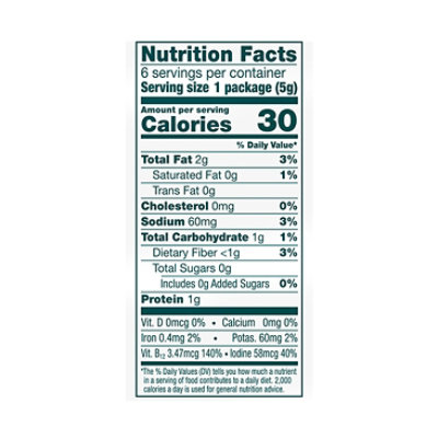 Gimme Seaweed Snack Chili Lime 6-.17oz - 1.05 OZ - Image 4