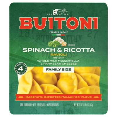 Buitoni Spinach And Ricotta Ravioli - 20 OZ