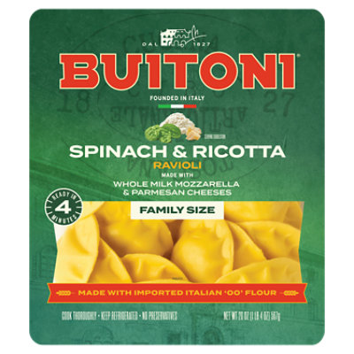 Buitoni Spinach And Ricotta Ravioli - 20 OZ - Image 1