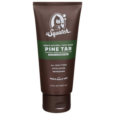 Dr Squatch Face Soap Pine Tar - 4 FZ - Image 1
