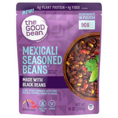 The Good Bean Beans Black Mexicali - 10 OZ - Image 1