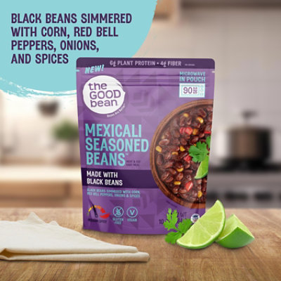 The Good Bean Beans Black Mexicali - 10 OZ - Image 1