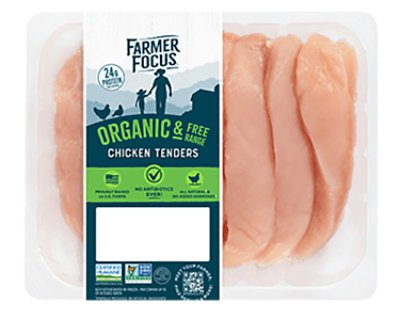 Farmer Focus Organic Halal Chicken Tenders - LB - Image 1