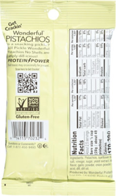 Wonderful Pistachios No Shell Dill Pickle Bag - 2.25 OZ - Image 5