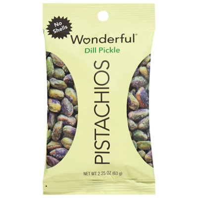 Wonderful Pistachios No Shell Dill Pickle Bag - 2.25 OZ - Image 1