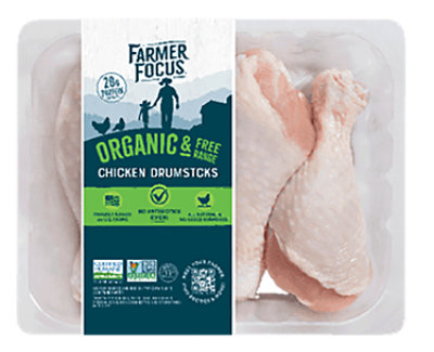 Farmer Focus Organic Halal Chicken Drumsticks - LB - Image 1
