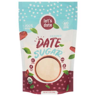 Lets Date Sugar Date Organic - 12 OZ - Image 2