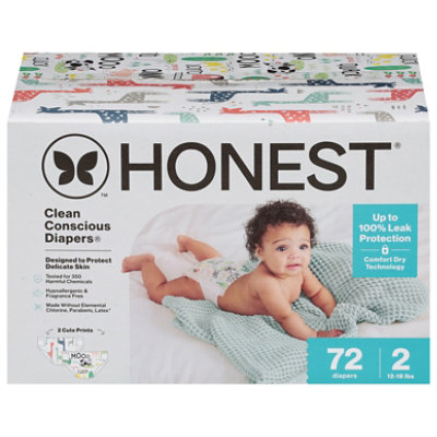 Honest Diapers Club Box Sz 2 - 72 CT - Image 1
